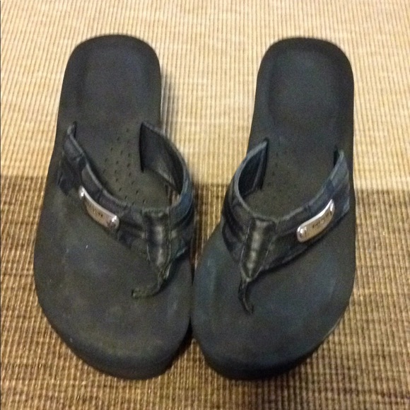 coach jaden wedge flip flops